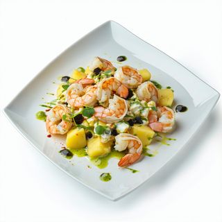 Ensaladilla De Boca Y Gamba (Tapa)