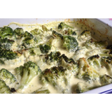 Броколи със сос от синьо сирене (300г)