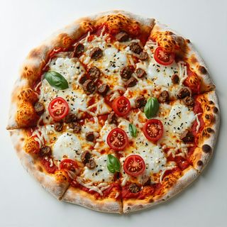Pizza Salsiccia tirata