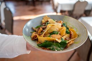 Pappardelle z polędwiczką wieprzową