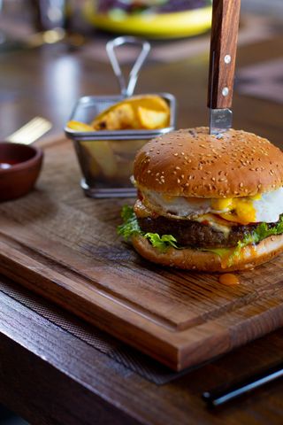 Бургер куриный 