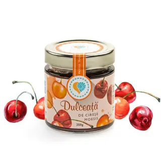 Dulceata cirese Moesis 250G - Produs atestat Traditional 