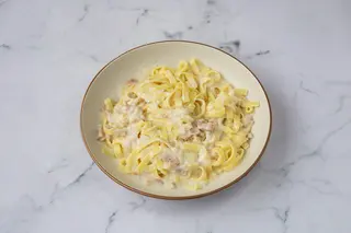 Fetuccini Carbonara