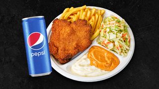 Meniu snitel & Pepsi