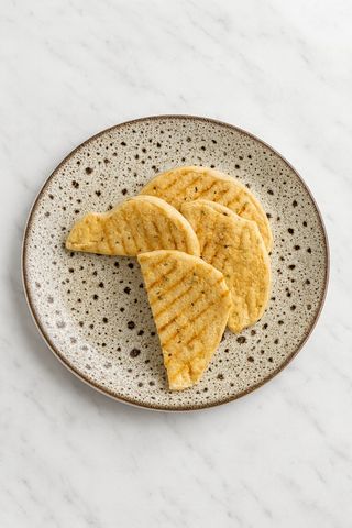 Bolo do Caco com Manteiga de Alho