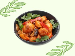 "ПІСНЕ " - Duszone warzywa z ziemniakami Овочеве соте з картоплею (420g)