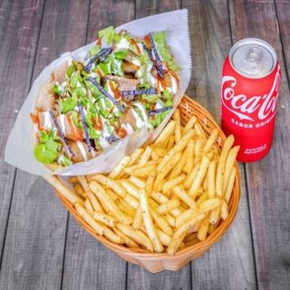 Menu Doner Kebab de Vaca