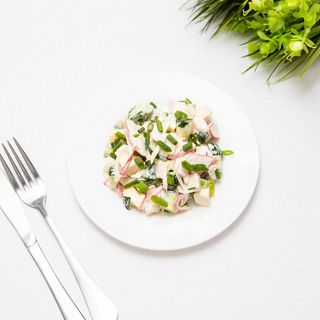 Крабовий з овочами та сиром (200г)