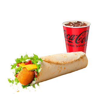 Snack Wrap 2forU z napojem