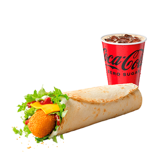 Snack Wrap 2forU z napojem