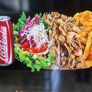 Piatto kebab menu 