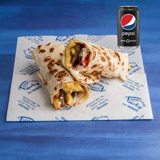 Niente con Salsiccia (classica senza aggiunte) + bevanda