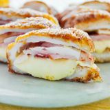 Plat de cordon bleu