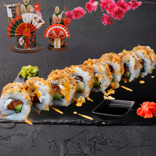 Uramakis Crazy Salmón, 4 Piezas