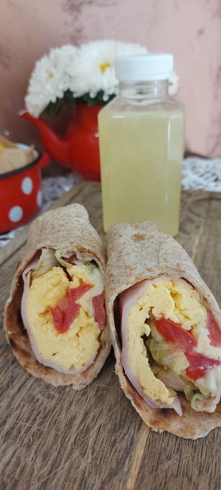 Tortilja sa kajganom i slaninom