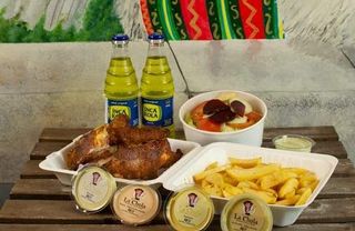 1/2 Pollo a la brasa