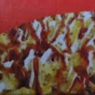 Plato Papas carne queso salsa pequeño