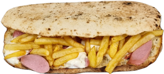 Panuozzo wurstel metà