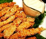 Пилешки хапки със сусам (200г)