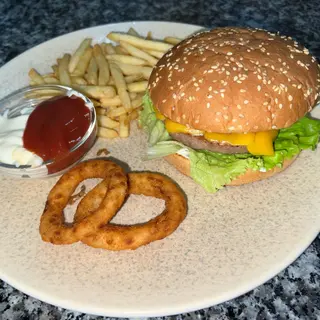 Baby cheeseburger