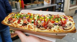 Zapiekanka z tuńczykiem i warzywami