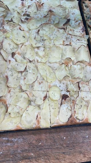 Con patate (sale olio e rosmarino)