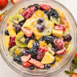 Veg Fruit Creamy Salad