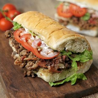 Sandwich viande hachée