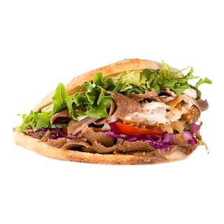 Maxi piada kebab Impasto pizza