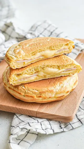 Pancakes Salés