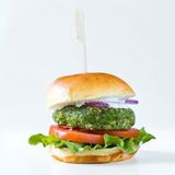 Spinach Burger / Спаначен Бургер+FREE CAN OF COLA