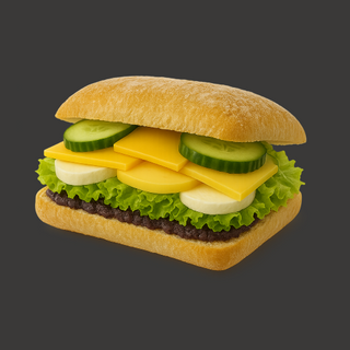 Чабата вегетарианска