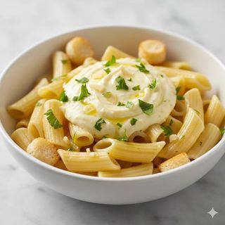 Macarrones Con Alioli