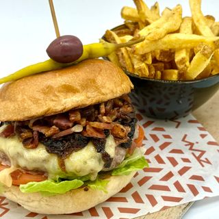 Hamburguesa vedella de Girona