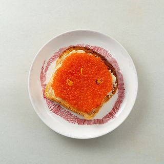 Brioche, Mantequilla, Caviar Rojo