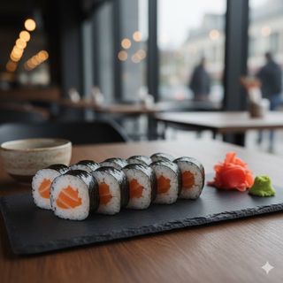 Макі з лососем