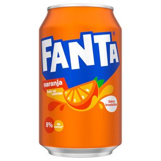 Fanta Naranja lata 330ml.