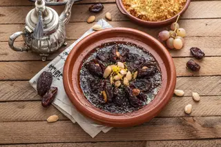 Tajine viande aux raisins secs