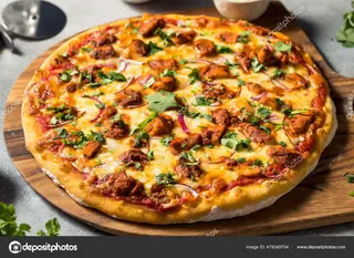 Pizza Chicken Tikka Masala
