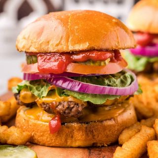 Smash classic double burger