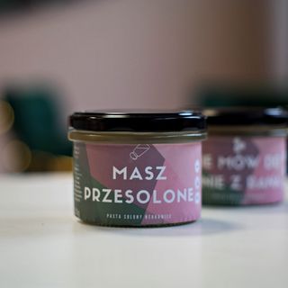 Wegański krem masz przesolone