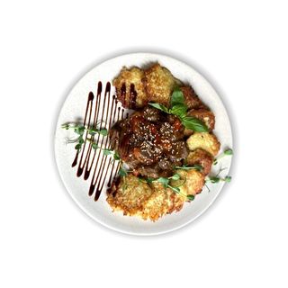 Деруни від Шефа з пікантною телятиною(460грам)