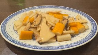 63-Polpa di granchio con funghi cinesi