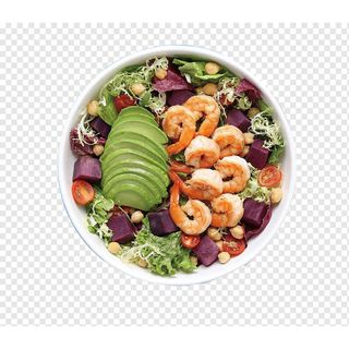 Avocado Salad + Prawns