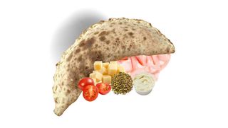 Calzone Mortadela e Pistachio