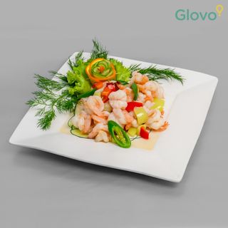 Cozi de creveti iuti