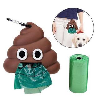 Dispensador De Bolsas Poo + 2 Rollos De 20 Bolsas