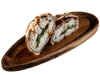 SUSHI BURGER Z KREWETKAMI