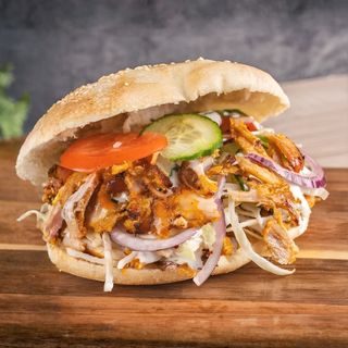 Kebab Con Queso Blanco