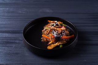 Стеклянная лапша с телятиной 